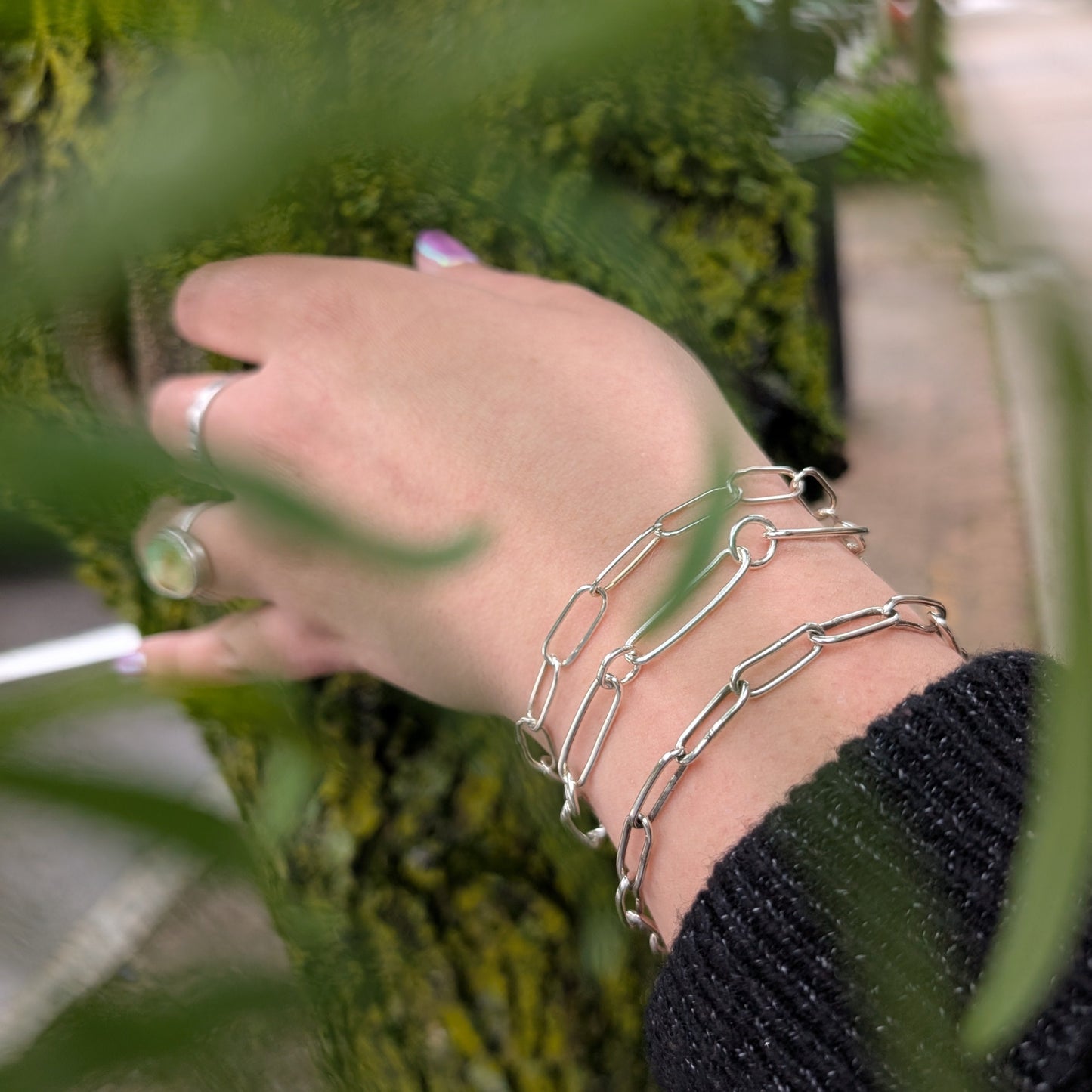 Paperclip Chain Bracelet
