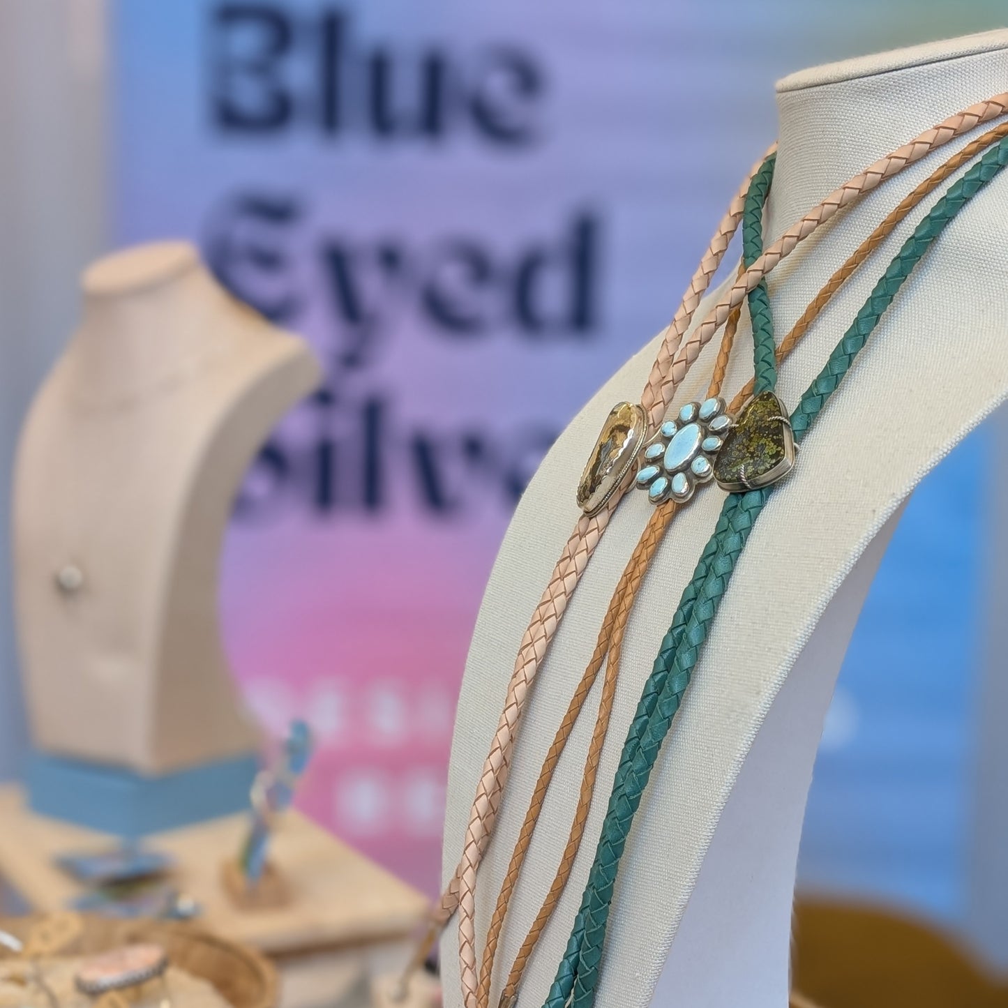 Golden Hills Turquoise Bolo Tie