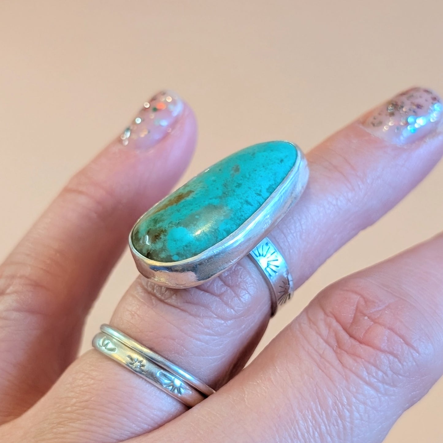 Tyrone Turquoise, size 7