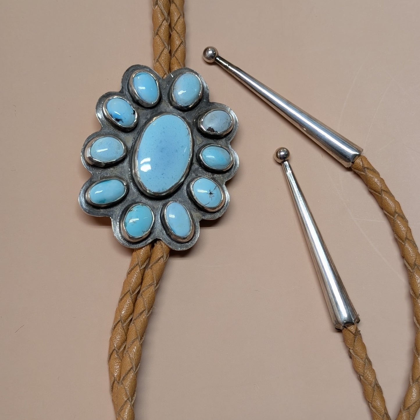 Golden Hills Turquoise Bolo Tie
