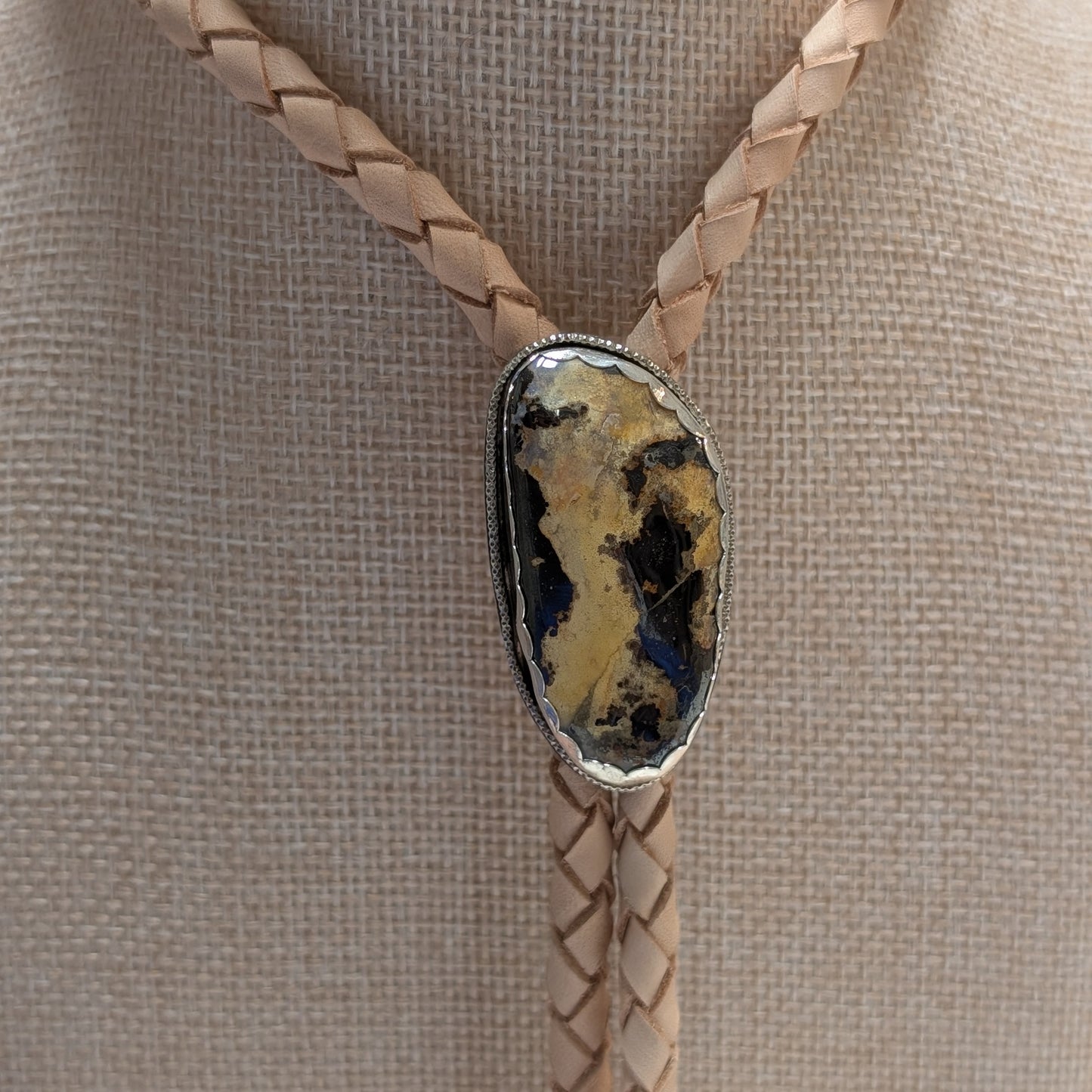 Boulder Opal Bolo Tie